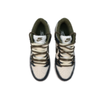 [Custom Mottled Cosmos] Dunk Skateboarding Shoes Unisex Blue/Gray - Image 4