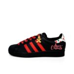 [Custom Gingerbread Stroll] originals SUPERSTAR Low Top Unisex Skate Shoes Christmas Collection - Image 2