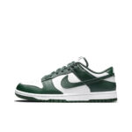 [Custom Hamburger & French Fries] Dunk Low Skateboarding Shoes Unisex Brown/Green - Image 4