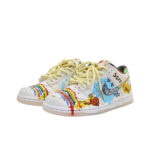 Rainbow Chip - Street Graffiti Color Custom Dunk low Women's Skateboarding Shoes - Image 4
