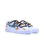 [Customized The Twelve Zodiac Signs: Scorpio - Fashionable Starry Sky] Air Force 1 Shoes Unisex - Image 3