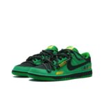[Custom Green Goblin] Dunk  Low-top Skateboarding Shoes Men Green/Black - Image 6