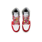[Custom Christmas Overture] Air Jordan 1 High Top Unisex Skateboarding Shoes - Image 3