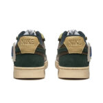 [Custom Retro Mocha] Court Vision 1 Low Skateboard Shoes Unisex Distressed Style Brown/Yellow - Image 5