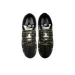 [Custom Black Distressed, Rivets, Leather] Dunk Skateboarding Shoes Unisex - Image 4
