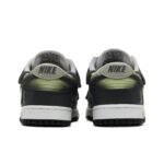 [Custom Moon] Dunk Skateboarding Shoes Unisex Gray/Green - Image 4