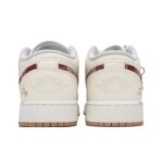 [Custom Winter Melody] Jordan Air Jordan 1 Low Top Unisex Skateboarding Shoes - Image 5