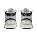 [Custom Chinese Mythology - Pixiu ] Air Jordan 1 Mid - Top Skateboarding Shoes Unisex - Image 4