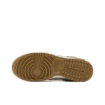 [Custom Canvas] Dunk Low Skateboard Shoes Unisex Brown/Yellow - Image 5