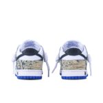 [Custom Indigo Trail] Dunk Low Skateboarding Shoes Unisex Denim Style - Image 5