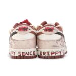 [Custom Mad Max] Dunk Skateboarding Shoes Men Low-top Brown/Red - Image 3