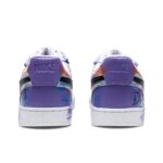 [Custom Fantasy Secret Realm] Court Vision Low Skateboard Shoes Unisex Graffiti Purple/White - Image 4