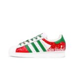[Custom Jingle Bells] originals SUPERSTAR Low Top Unisex Skate Shoes Christmas Collection - Image 2