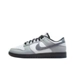 [Customized Stardust Butterfly Dance] Dunk Low-top Shoes Unisex Gray With Diamond Decoration - Image 5