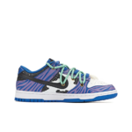 [Custom Avatar] Unnk Skateboard Shoes Unsex Low-Top Blue/Purple - Image 3