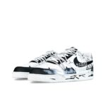 [Custom Dangerous Party] Court Vision Low Skateboard Shoes Unisex Black/White/Gray - Image 3