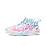 [Full of Cherry Blossoms] Custom Street LiNing Basketball Shoes Unisex - Image 3