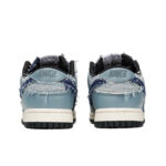 [Custom Denim stitching] Dunk Low Skateboard Shoes Unisex Denim Style - Image 5