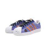 [Custom Midnight Potion] originals SUPERSTAR Low Top Halloween Series Purple/Orange - Image 3
