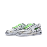 [Custom Hand-Drawn, Cartoon, Line, Ink Splash] Air Force 1 Skateboarding Shoes Unisex - Image 2