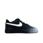 [Customized Devilish Smile] Air Force 1 Low-top Shoes Hand-drawn Unisex Black/White - Image 6