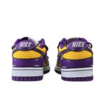 [Custom California, Cartoon Style] Dunk Skateboarding Shoes Men Lakers Colors Purple/Gold - Image 4