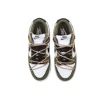 [Custom Speed Racer] Dunk Skateboarding Shoes Unisex Low-top Green/Brown - Image 4