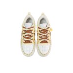 [Custom Butter Bear] Court Borough Skateboard Shoes For Children Unisex Yellow - Image 4