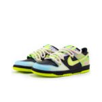 [Custom The Powerpuff Girls/Buttercup] Dunk Low Skateboard Shoes Green/Faded Color - Image 2