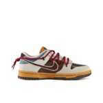 [Custom Retro Brown] Dunk Low Skateboard Shoes Unisex Brown/Beige - Image 3