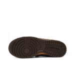 [Custom Leisure Time] Dunk Skateboarding Shoes Unisex Brown/Beige/Red - Image 6