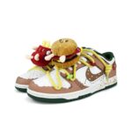 Burger - Burger Fries Detachable Fun Graffiti Unisex - Image 3