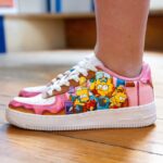 [Customized The Simpsons] Air Force 1 Shoes Unisex Hand Painted - Image 4