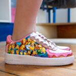 [Customized The Simpsons] Air Force 1 Shoes Unisex Hand Painted - Image 3