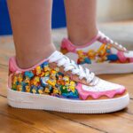 [Customized The Simpsons] Air Force 1 Shoes Unisex Hand Painted - Image 2