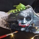 [Customized It Horror Joker Bat] Air Force 1 Shoes Unisex Hand Painted - Image 4