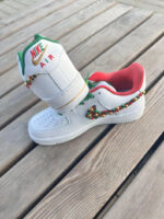 [Customized Rhinestone Christmas Shoes] Air Force 1 Low-top Shoes Unisex Sneakers Unique Christmas Gift - Image 10