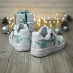 [Customized Snowman] Air Force 1 Low-top Shoes Unisex Hand-Painted Sneakers - Image 5