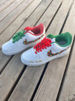 [Customized Rhinestone Christmas Shoes] Air Force 1 Low-top Shoes Unisex Sneakers Unique Christmas Gift - Image 12