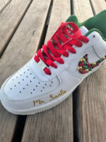 [Customized Rhinestone Christmas Shoes] Air Force 1 Low-top Shoes Unisex Sneakers Unique Christmas Gift - Image 13