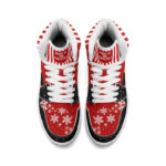 [Custom Holiday Cheer] Air Jordan 1 Mid Top Unisex Skateboarding Shoes - Image 11