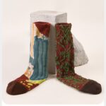 Renaissance | 3 pairs cotton socks set | Creative| artistic |designed| cool| colorful |gift ideas| birthday | thanks | comfort | Christmas - Image 5