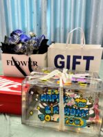 Personalized Graffiti Transparent Custom Shoe Box（Personalized customization required, please contact customer service) - Image 3