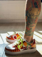 [Custom One Piece] Air Force 1 Skateboard Shoes Unisex - Image 2