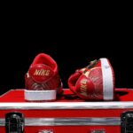 [Custom Embroidery - Full Diamond Swoosh] Air Jordan Low - Top Skateboarding Shoes Unisex - Image 4