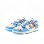 [Custom Blue-orange Alert] Dunk Skateboarding Shoes Unisex - Image 2