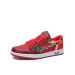 [Custom Embroidery - Full Diamond Swoosh] Air Jordan Low - Top Skateboarding Shoes Unisex - Image 9