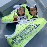[Customized Boondock, Hand-painted] Air Force 1 Low-top Shoes Unisex Green