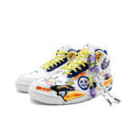 [Custom Shining Star] Flight Legacy Unisex Graffiti Skateboarding Shoes - Image 2