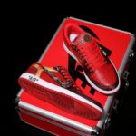 [Custom Embroidery - Full Diamond Swoosh] Air Jordan Low - Top Skateboarding Shoes Unisex - Image 5